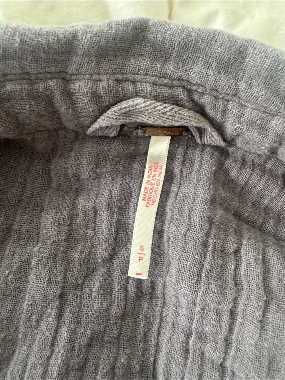 Free people linen cover up - Picture 4 of 5